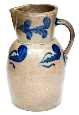 Rare 1 1/2 Gal. W. H. LEHEW & CO. / STRASBURG, VA Stoneware Pitcher