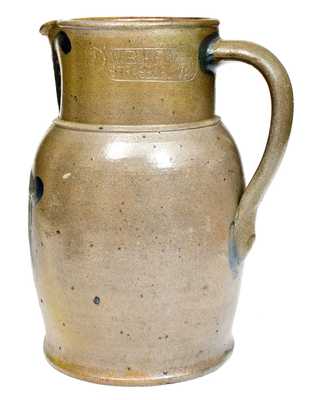 Very Rare 1 Gal. W. B. KENNER / STRASBURG, VA Stoneware Pitcher