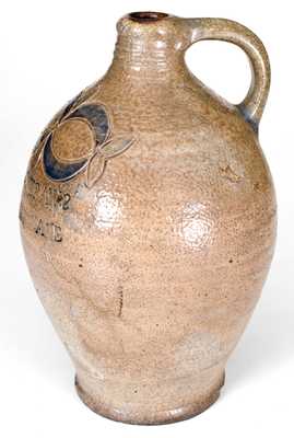 Fine COMMERAWS / STONEWARE Jug with Impressed Decoration