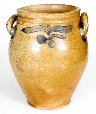 Rare 2 Gal. J. REMMEY / MANHATTAN-WELLS / NEW-YORK Stoneware Jar