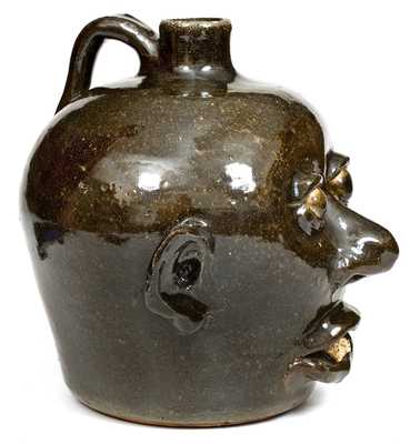 Fine Early Lanier Meaders (Cleveland, Georgia) Face Jug