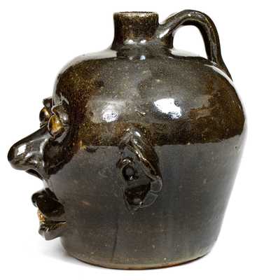 Fine Early Lanier Meaders (Cleveland, Georgia) Face Jug