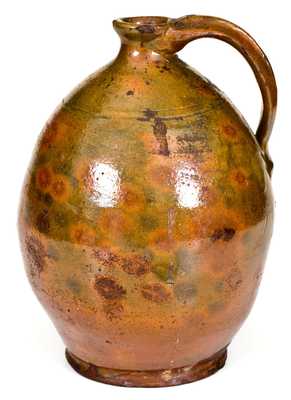 New England Redware Jug