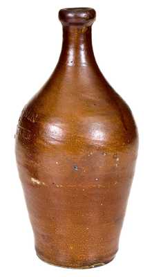 GOODWIN & WEBSTER, Hartford, CT Stoneware Bottle