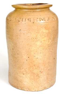 PAUL CUSHMAN (Albany, NY) Stoneware Jar