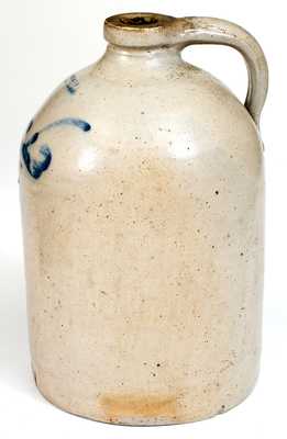 C. CRAFTS & CO / Whately, Mass, Stoneware Jug