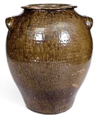 Daniel Seagle, Vale, Lincoln County, NC 4 Gal. Stoneware Jar