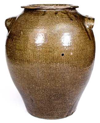 Daniel Seagle, Vale, Lincoln County, NC 4 Gal. Stoneware Jar