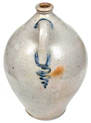 Attrib. William Nichols, Poughkeepsie, NY Stoneware Jug, circa 1823