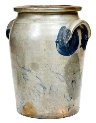 Rare Inscribed McKenzie, Beaver, PA Stoneware Jar