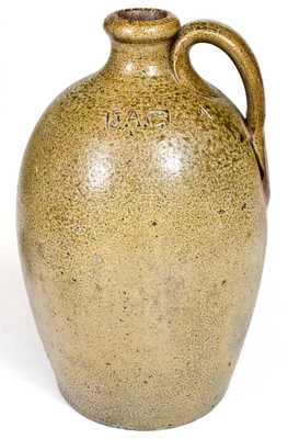 Rare J.A.C. (John A. Craven, Randolph County, NC) Stoneware Jug