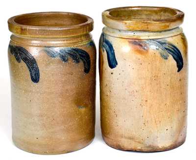 Lot of Two: 1 Gal. JOHN BELL / WAYNESBORO Stoneware Jars