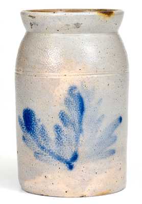 Rare Small-Sized HARRISBURG Stoneware Jar, probably William Moyer