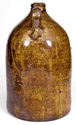 Alkaline-Glazed Stoneware Jug, probably Alabama origin