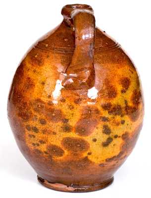 Small-Sized New England Redware Jug