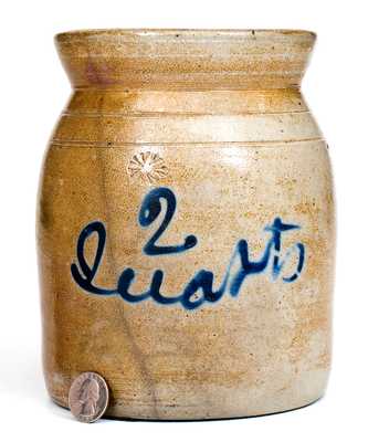 Cortland, NY Stoneware Jar Inscribed 