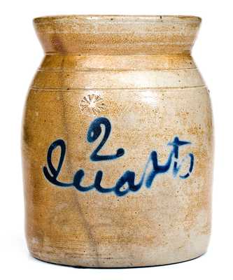 Cortland, NY Stoneware Jar Inscribed 