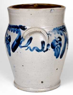 Stoneware Jar with Hanging Floral Decoration att. Richard Remmey, Philadelphia, PA