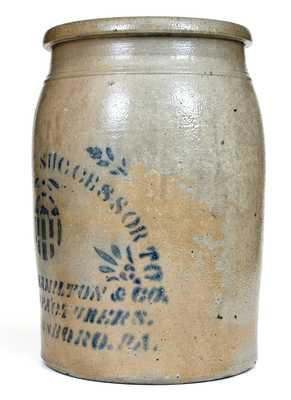 T. F. REPPERT / SUCCESSOR TO / JAMES HAMILTON & CO. / GREENSBORO, PA Jar