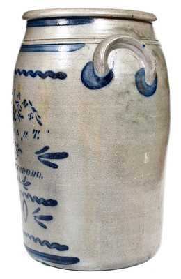 10 Gal. WILLIAMS & REPPERT / GREENSBORO, PA Stoneware Jar