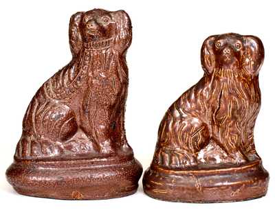 Lot of Two: Sewertile Spaniels incl. Inscribed Example