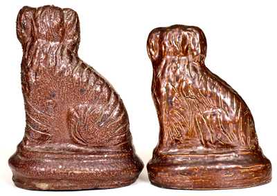 Lot of Two: Sewertile Spaniels incl. Inscribed Example