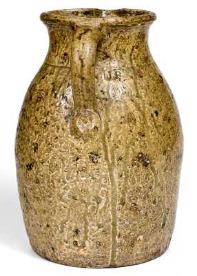 Very Rare Texas Stoneware Pitcher, Stamped 