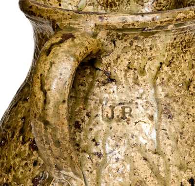 Very Rare Texas Stoneware Pitcher, Stamped 
