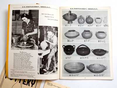 Selection of North Carolina Pottery Ephemera, circa 1935-41