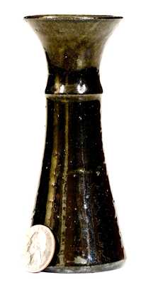 George Ohr Pottery Vase, Stamped