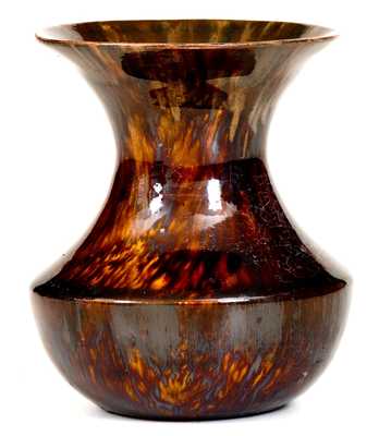 George Ohr Pottery Vase, Biloxi, MS, circa 1897-1900