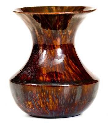 George Ohr Pottery Vase, Biloxi, MS, circa 1897-1900