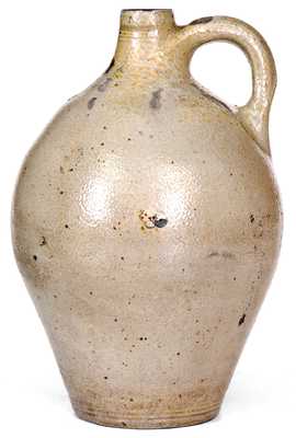 CHARLESTOWN, MA Stoneware Jug by Frederick Carpenter, early 19th century