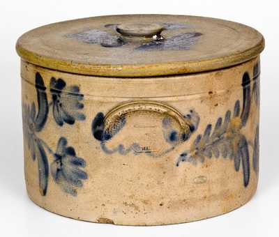 RCR (Richard C. Remmey, Philadelphia) Stoneware Lidded Cake Crock