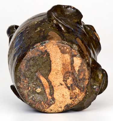 Rare Miles Mill, Edgefield District, SC Stoneware Face Jug, circa 1865-1875