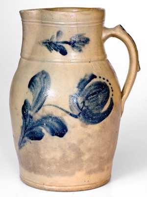 Scarce JOHN BELL (Waynesboro, PA) Stoneware Pitcher