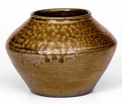 Salt-Glazed Jamestown Pottery Vase by Paul Grisenauer, Jamestown, VA, 1933