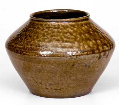 Salt-Glazed Jamestown Pottery Vase by Paul Grisenauer, Jamestown, VA, 1933