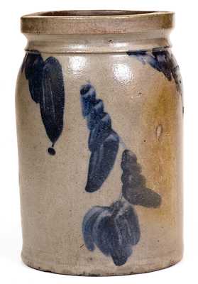 SOLOMON BELL / STRASBURG / Va., Half-Gallon Stoneware Jar