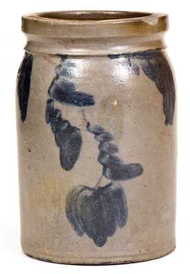 SOLOMON BELL / STRASBURG / Va., Half-Gallon Stoneware Jar