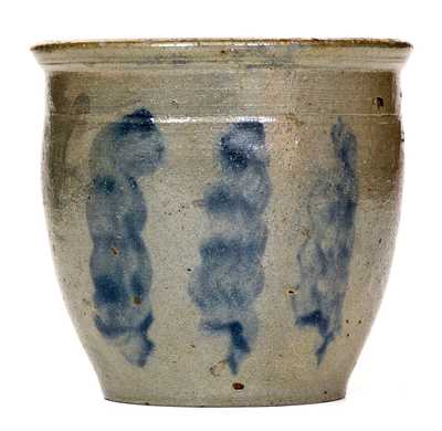 Unusual possibly "ACK" Stoneware Jar, Mooresburg, PA