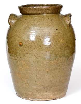 3 Gal. Stoneware Jar att. B. F. Landrum, Edgefield District, SC, early 19th century