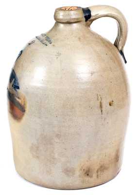 Fine 2 Gal. COWDEN & WILCOX / HARRISBURG, PA Stoneware Swan Jug