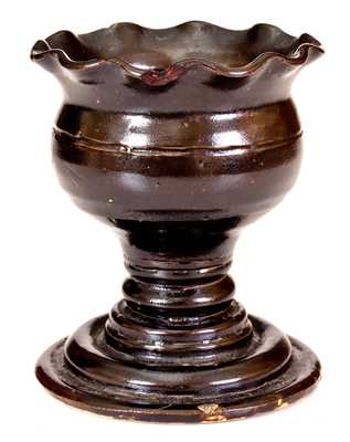 Very Rare "Erie, PA / 1876" Miniature Stoneware Flowerpot