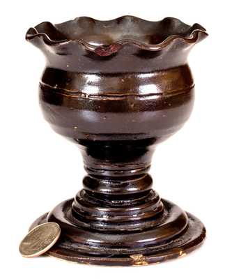 Very Rare "Erie, PA / 1876" Miniature Stoneware Flowerpot