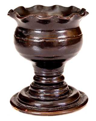 Very Rare "Erie, PA / 1876" Miniature Stoneware Flowerpot