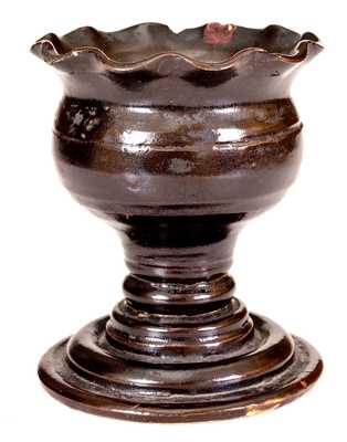 Very Rare "Erie, PA / 1876" Miniature Stoneware Flowerpot