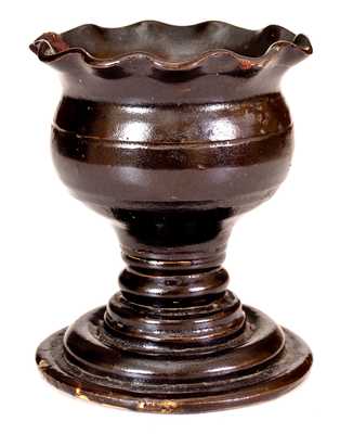 Very Rare "Erie, PA / 1876" Miniature Stoneware Flowerpot