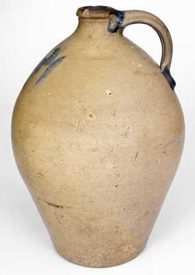Rare "1831" Stoneware Jug attrib. Eaton & Stout, South River, NJ
