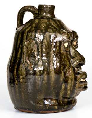 Lanier Meaders Face Jug, circa 1980